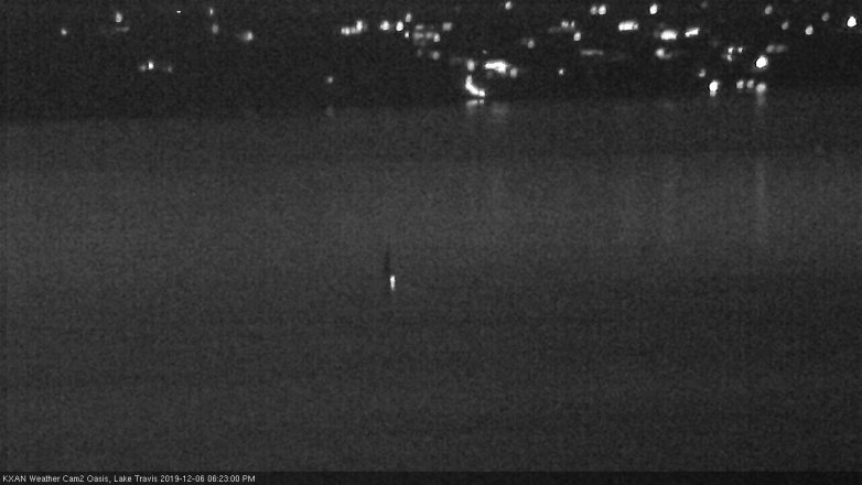 Lake Travis webcam, December 6, 2019 6:25 PM CT