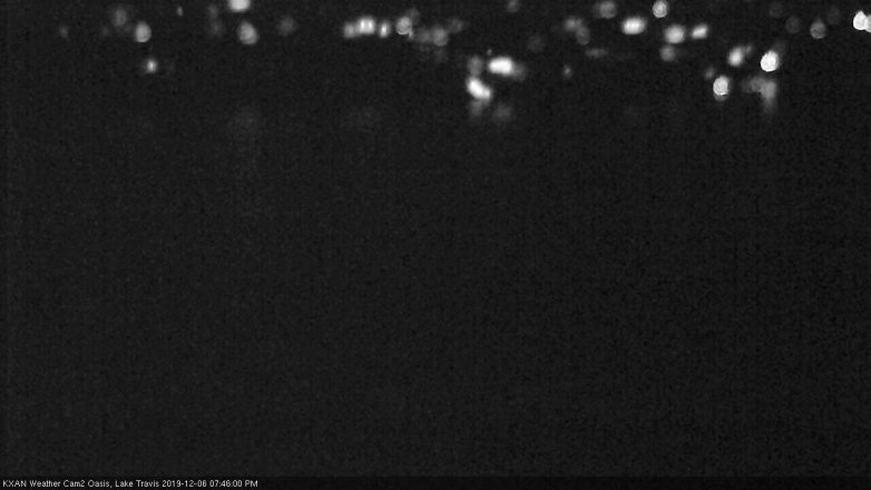 Lake Travis webcam, December 6, 2019 7:45 PM CT