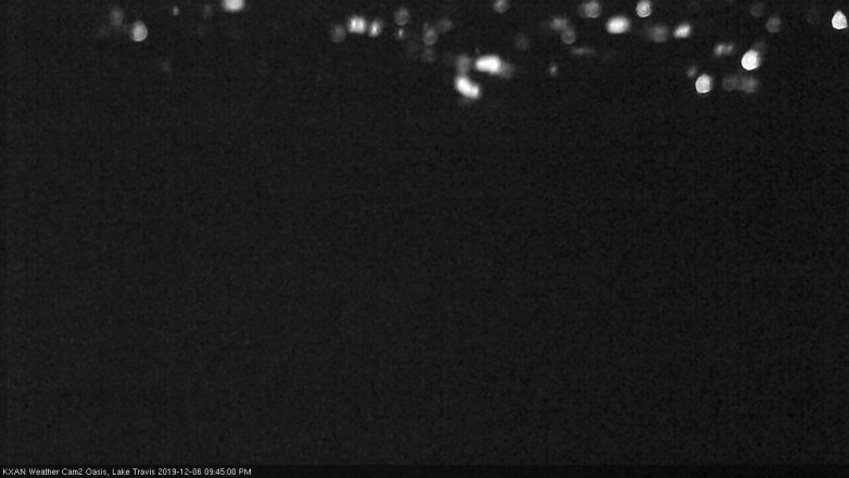 Lake Travis webcam, December 6, 2019 9:45 PM CT