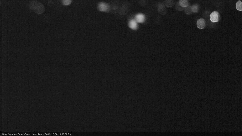 Lake Travis webcam, December 6, 2019 10:00 PM CT