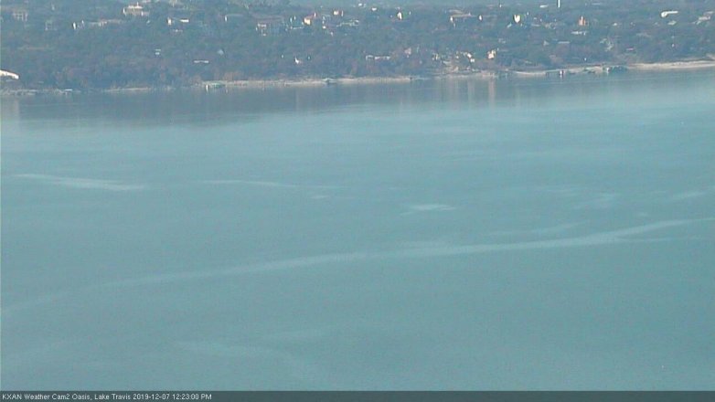 Lake Travis webcam, December 7, 2019 12:25 PM CT