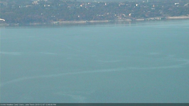 Lake Travis webcam, December 7, 2019 12:45 PM CT