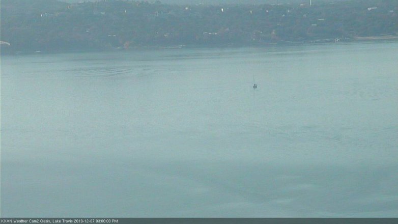 Lake Travis webcam, December 7, 2019 3:00 PM CT