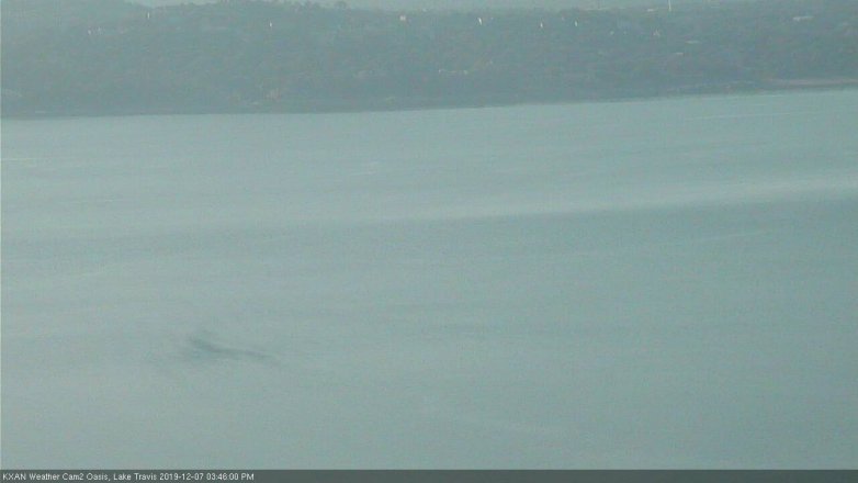 Lake Travis webcam, December 7, 2019 3:45 PM CT