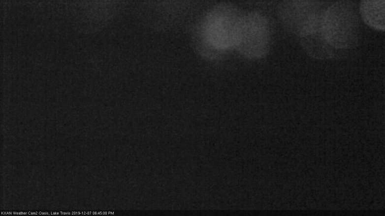 Lake Travis webcam, December 7, 2019 6:45 PM CT