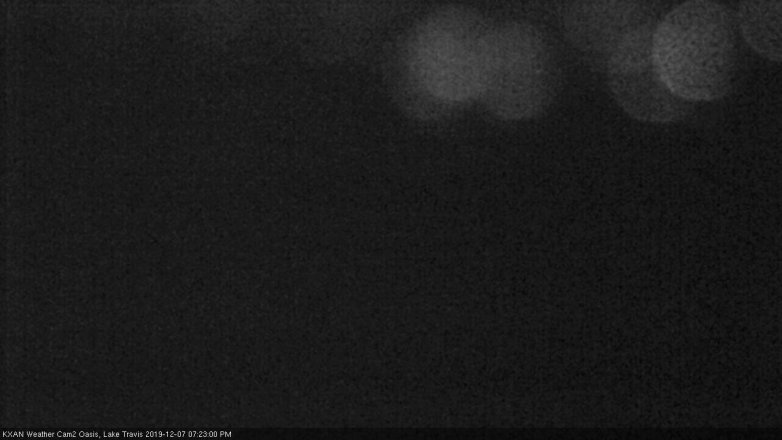 Lake Travis webcam, December 7, 2019 7:25 PM CT