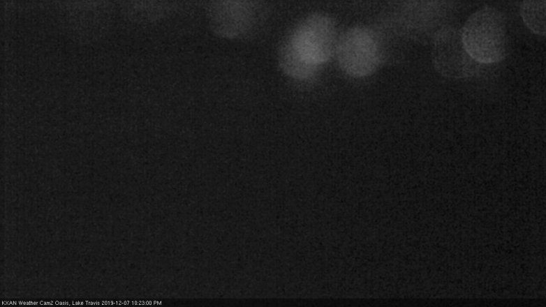 Lake Travis webcam, December 7, 2019 10:25 PM CT