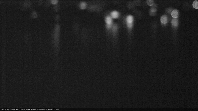 Lake Travis webcam, December 8, 2019 6:45 PM CT