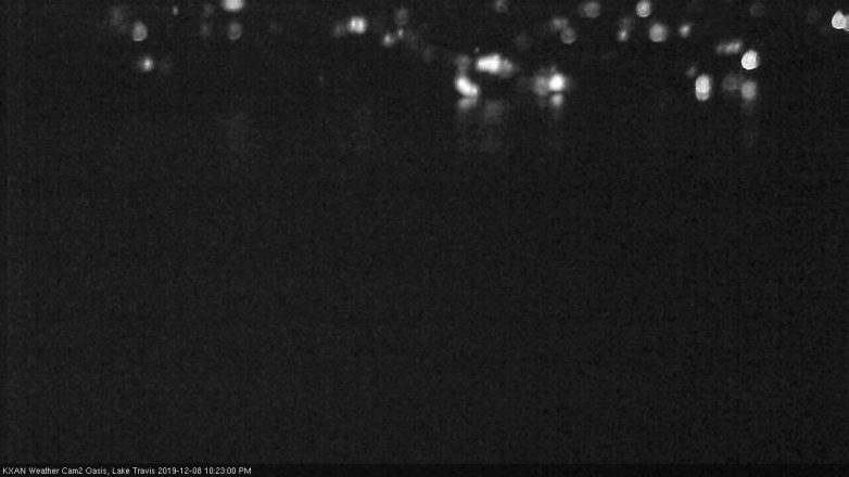 Lake Travis webcam, December 8, 2019 10:25 PM CT