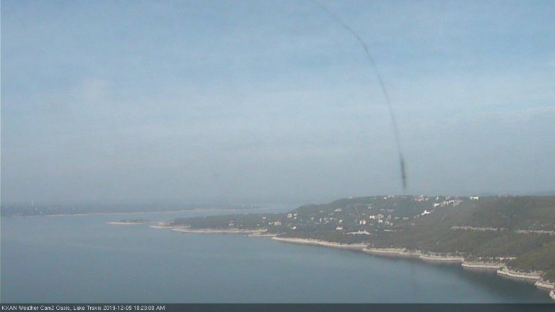 Lake Travis webcam, December 9, 2019 10:25 AM CT