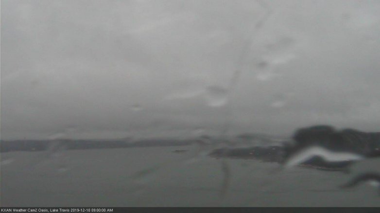 Lake Travis webcam, December 10, 2019 9:00 AM CT