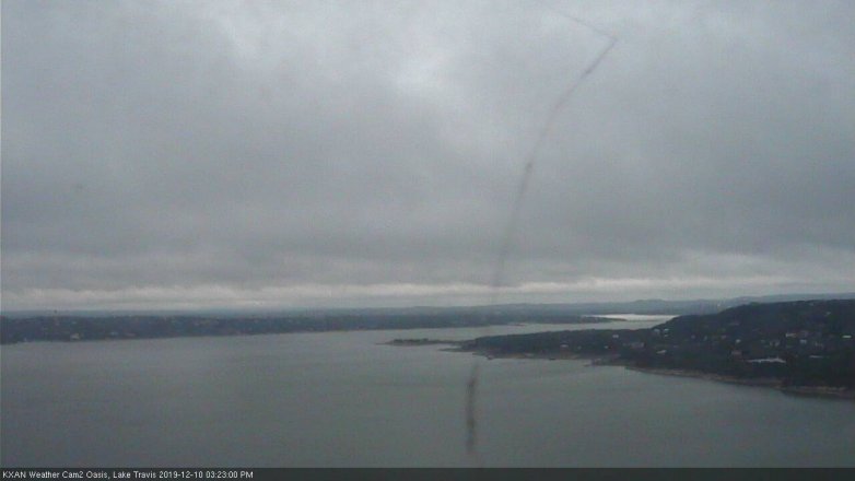 Lake Travis webcam, December 10, 2019 3:25 PM CT
