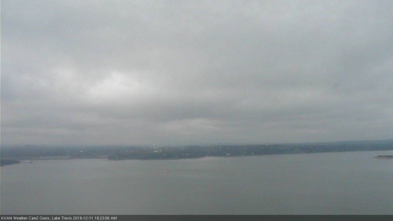 Lake Travis webcam, December 11, 2019 10:25 AM CT