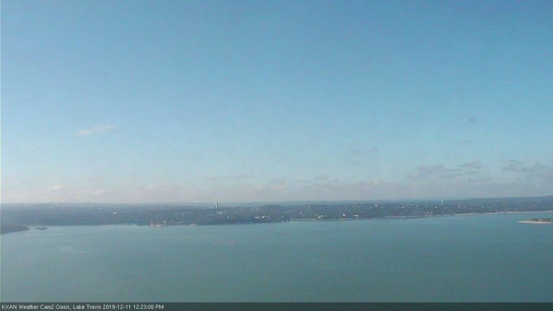 Lake Travis webcam, December 11, 2019 12:25 PM CT