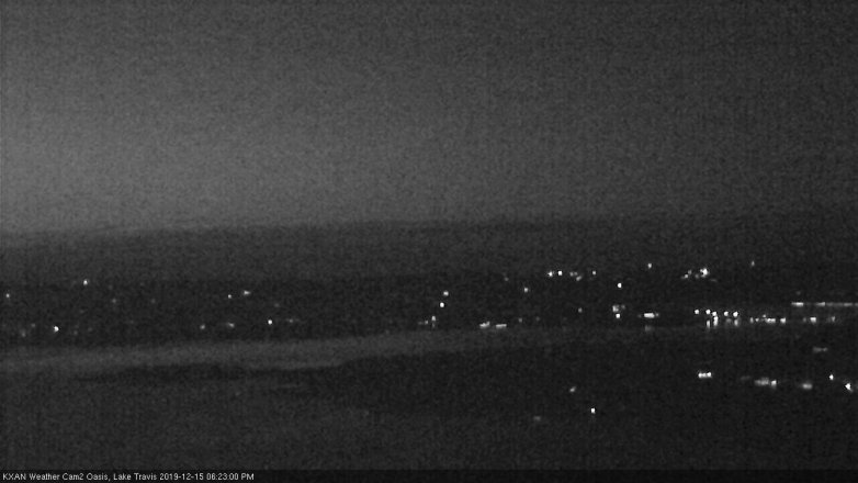 Lake Travis webcam, December 15, 2019 6:25 PM CT