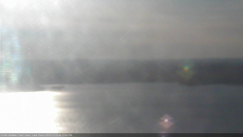 Lake Travis webcam, December 19, 2019 4:25 PM CT