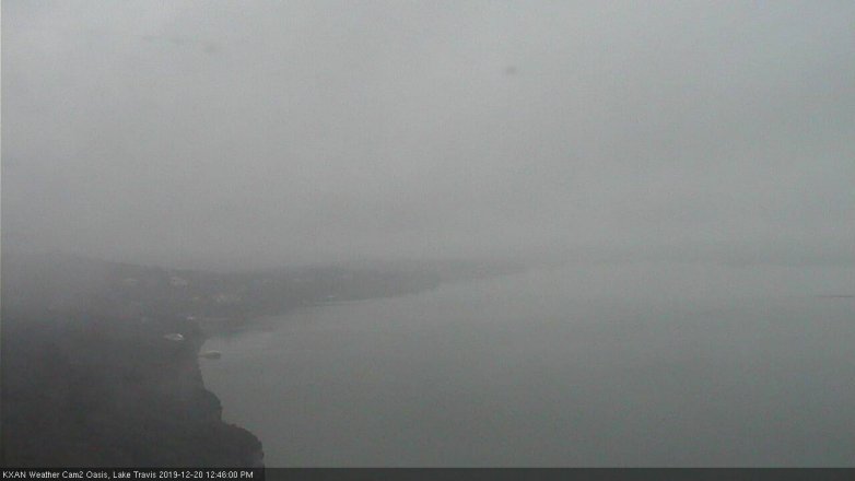 Lake Travis webcam, December 20, 2019 12:45 PM CT