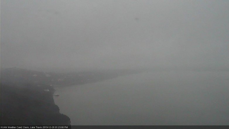 Lake Travis webcam, December 20, 2019 1:25 PM CT