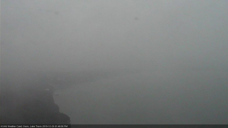 Lake Travis webcam, December 20, 2019 1:45 PM CT