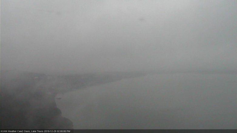 Lake Travis webcam, December 20, 2019 2:00 PM CT