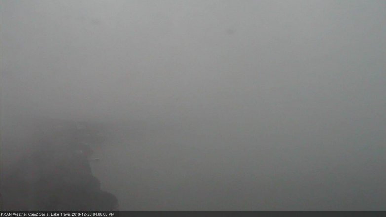 Lake Travis webcam, December 20, 2019 4:00 PM CT