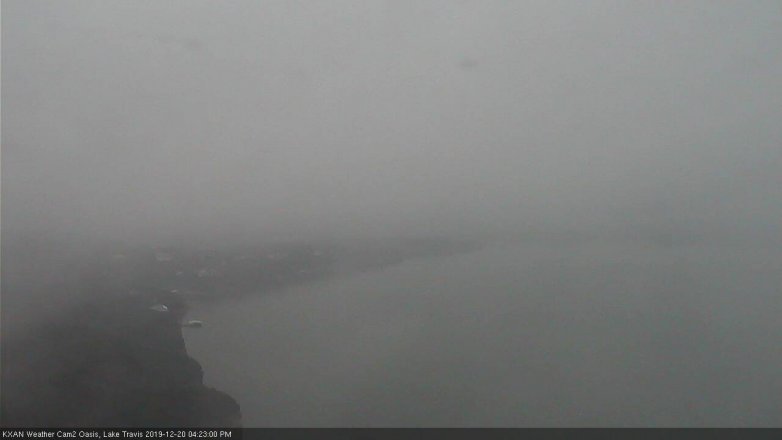 Lake Travis webcam, December 20, 2019 4:25 PM CT