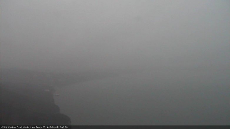 Lake Travis webcam, December 20, 2019 5:25 PM CT