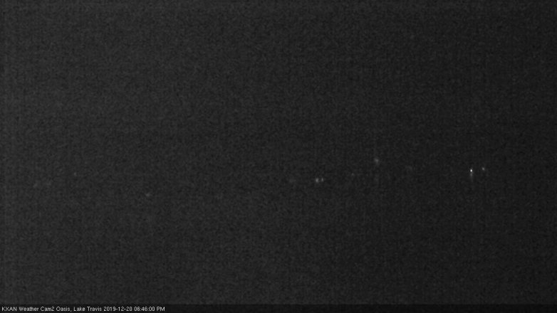 Lake Travis webcam, December 20, 2019 6:45 PM CT