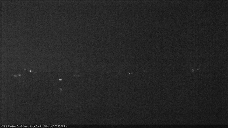 Lake Travis webcam, December 20, 2019 7:25 PM CT