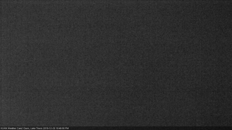 Lake Travis webcam, December 20, 2019 10:45 PM CT