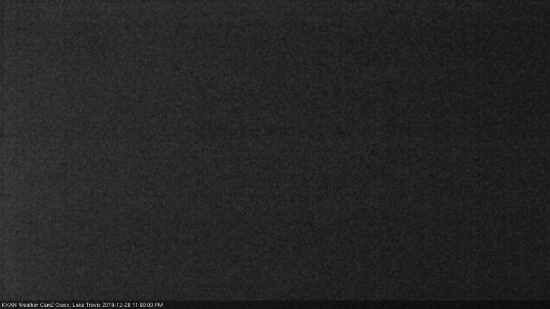 Lake Travis webcam, December 20, 2019 11:00 PM CT