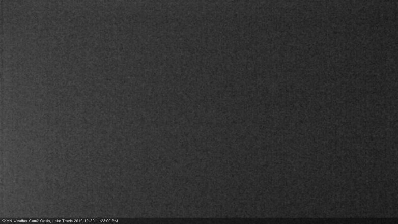 Lake Travis webcam, December 20, 2019 11:25 PM CT