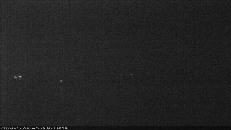 Lake Travis webcam, December 20, 2019 11:45 PM CT