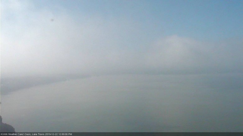 Lake Travis webcam, December 22, 2019 12:00 PM CT