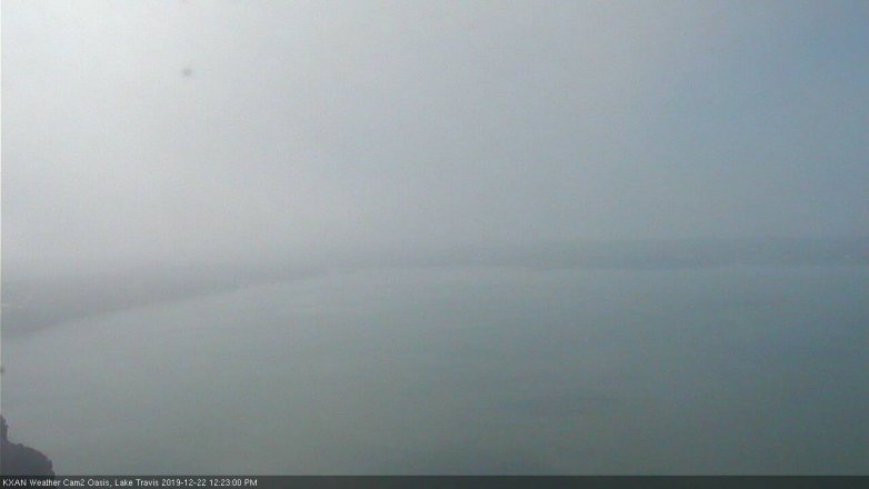 Lake Travis webcam, December 22, 2019 12:25 PM CT