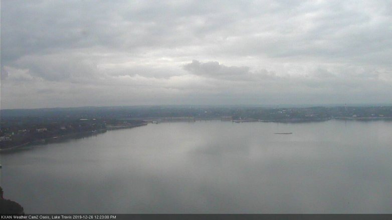 Lake Travis webcam, December 26, 2019 12:25 PM CT