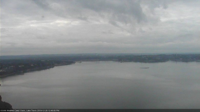 Lake Travis webcam, December 26, 2019 12:45 PM CT