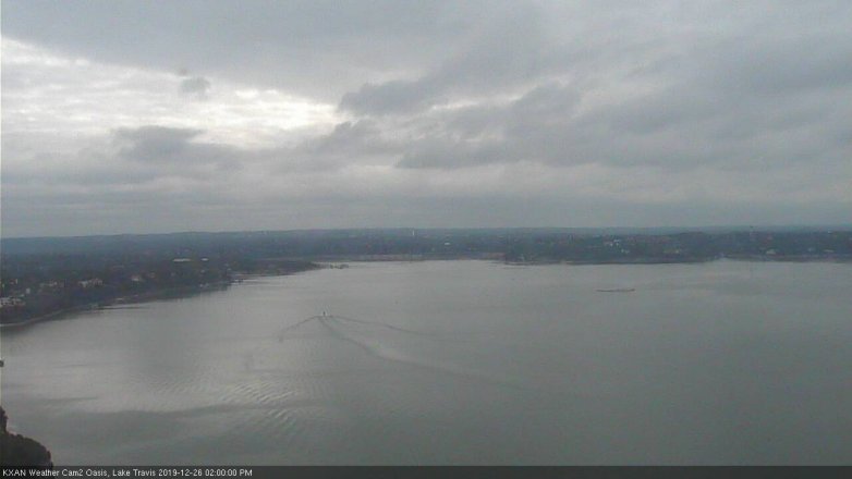 Lake Travis webcam, December 26, 2019 2:00 PM CT