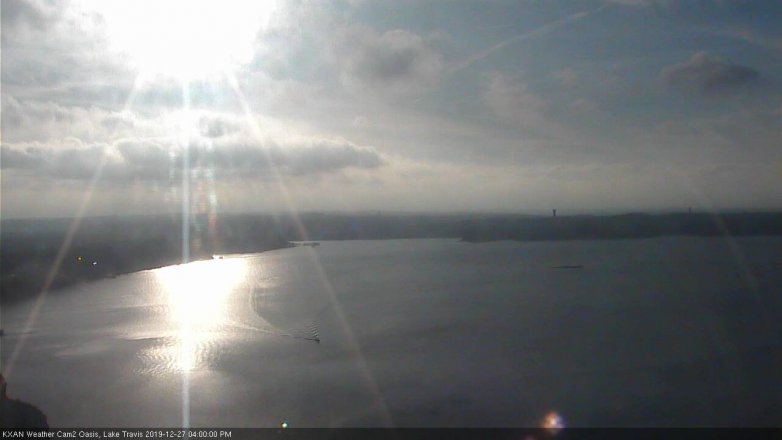 Lake Travis webcam, December 27, 2019 4:00 PM CT