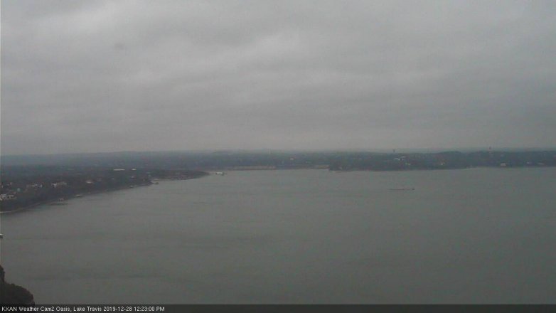 Lake Travis webcam, December 28, 2019 12:25 PM CT