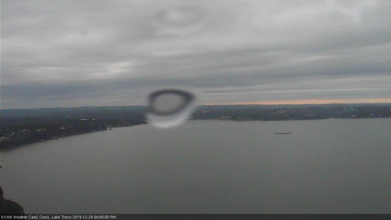 Lake Travis webcam, December 28, 2019 4:00 PM CT