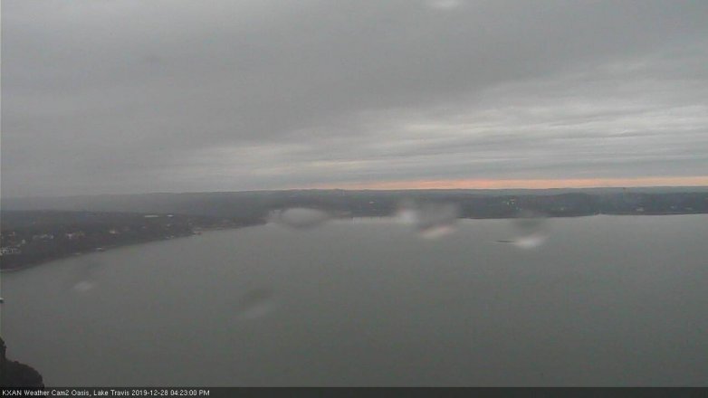 Lake Travis webcam, December 28, 2019 4:25 PM CT
