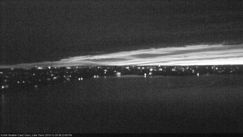 Lake Travis webcam, December 28, 2019 6:25 PM CT