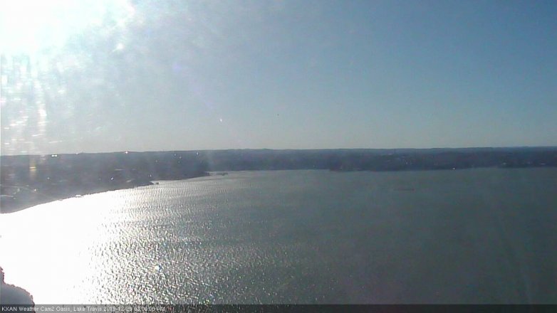 Lake Travis webcam, December 29, 2019 3:00 PM CT