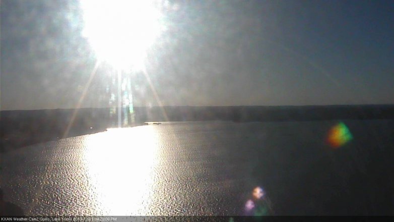 Lake Travis webcam, December 29, 2019 4:25 PM CT