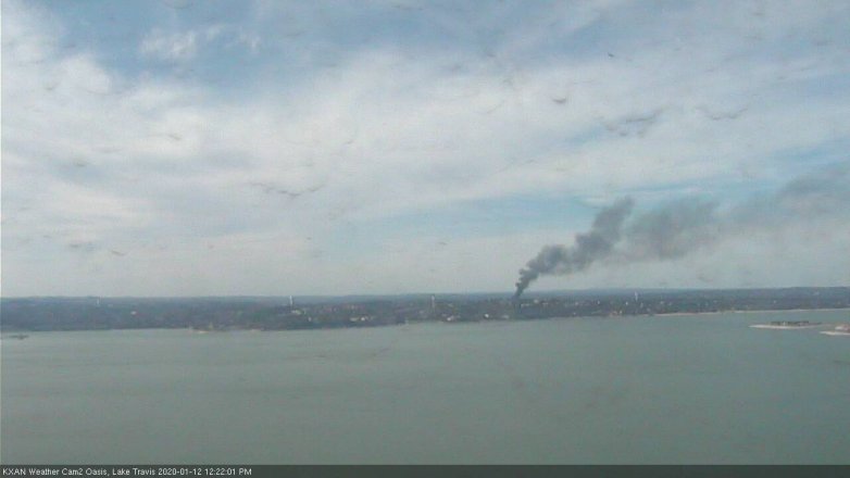 Lake Travis webcam, January 12, 2020 12:25 PM CT