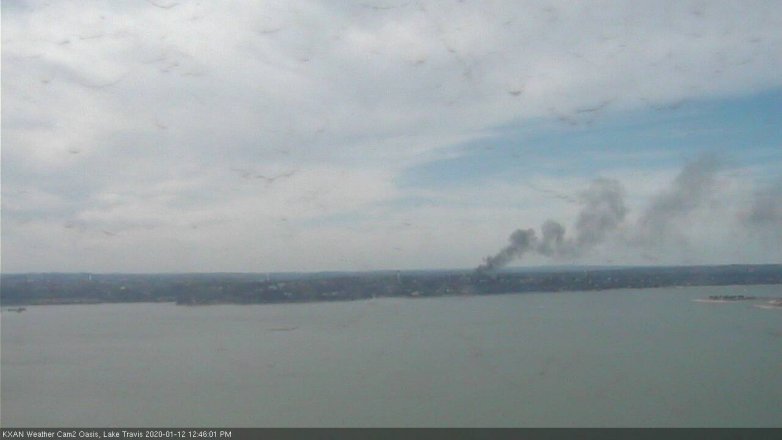 Lake Travis webcam, January 12, 2020 12:45 PM CT