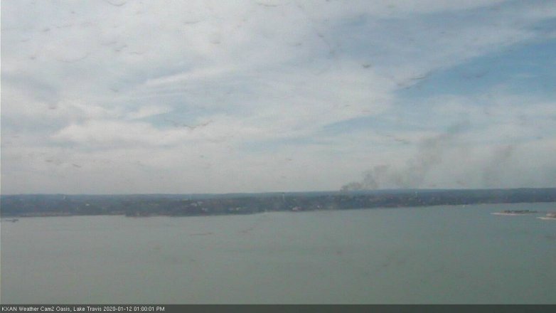 Lake Travis webcam, January 12, 2020 1:00 PM CT