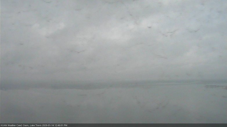 Lake Travis webcam, January 14, 2020 12:45 PM CT