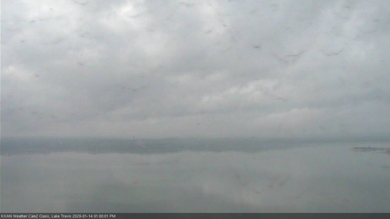 Lake Travis webcam, January 14, 2020 1:00 PM CT